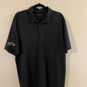 Nike Black Men's Polo Shirt “Jim Beam” - XL
